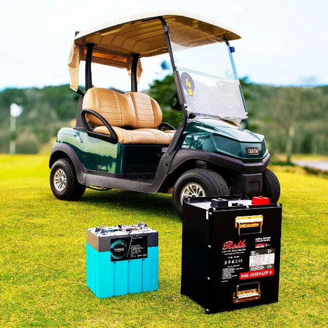 Batterier til golfbil