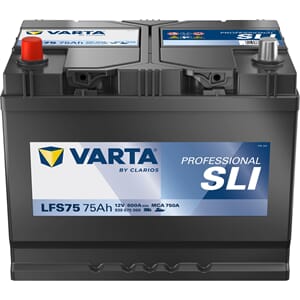 VARTA Fritidsbatteri 12V 75AH 600CCA +venstre LFS75