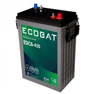 ECOBAT EDC6-450 AGM Deep Cycle 6V 450AH (295x178x424)