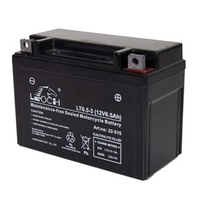 AGM Batteri LTX6,5L-BS (Hyundai HY3200/3900SEi) NB! +Høyre