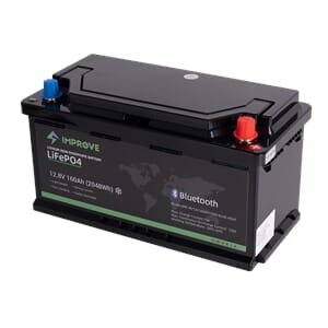 IMPROVE Lithium Batteri 12V 160Ah  BMS 150A - Heat-Bluetooth