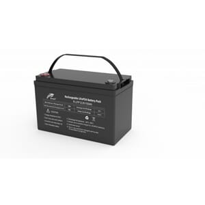 RITAR Bluetooth Lithium Batteri 12V 100Ah (LiFePO4) BMS 100A