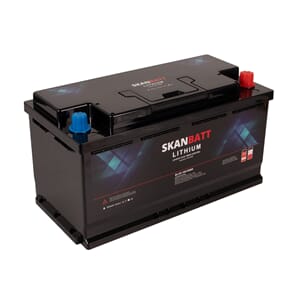 SKANBATT Lithium Batteri 12V 180Ah 150A BMS - BT - Bobil