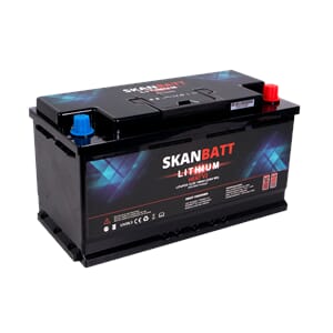 SKANBATT V2 Lithium HEAT Batteri 12V 180AH 150A BMS - Bobil