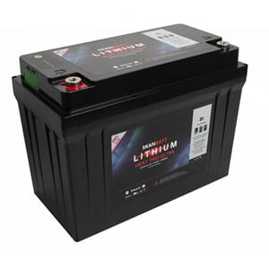 SKANBATT Lithium HEAT PRO Ultra 12V 120AH CAN Bus 300A (3s)