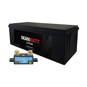 SKANBATT Lithium Batteri 48V 100AH 100A BMS - m/SmartShunt