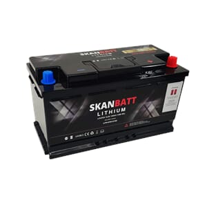 SKANBATT Lithium Start- og forbruksbatteri 12V 100Ah 1500CA