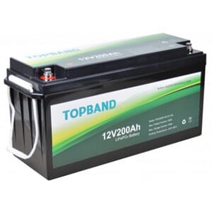 TOPBAND Lithium HEAT PRO - 12V 200AH - 200A BMS - Bluetooth
