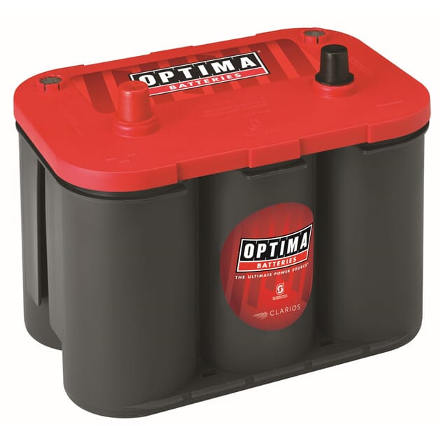 OPTIMA AGM REDTOP® 12V 50AH 815CCA +venstre TOPP POL - batteri.no
