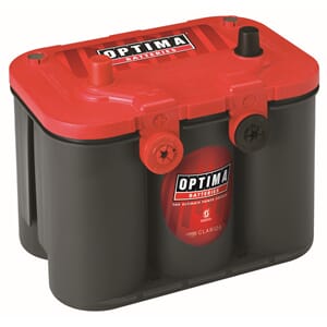 OPTIMA AGM REDTOP® 12V 50AH 815CCA +venstre TOPP+SIDEPOL