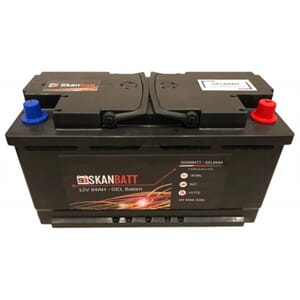 SKANBATT GEL Batteri 12V 84AH +høyre