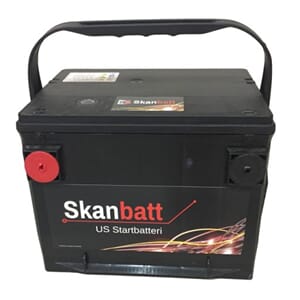 SKANBATT Startbatteri 12V 65AH 650CCA +venstre