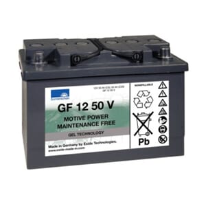 SONNENSCHEIN GEL Batteri 12V 50AH +høyre (GF12051Y1)