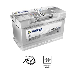 VARTA Silver Dynamic AGM Batteri 12V 80AH 800CCA +høyre A6