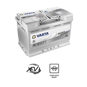 VARTA Silver Dynamic AGM Batteri 12V 70AH 760CCA +høyre A7