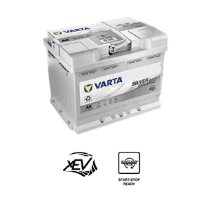 VARTA Silver Dynamic AGM Batteri 12V 60AH 680CCA +høyre A8