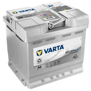 VARTA Silver Dynamic AGM Batteri 12V 50AH 540CCA +høyre A9