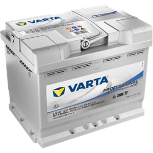 VARTA Fritidsbatteri AGM Batteri 12V 60AH 680CCA +høyre LA60