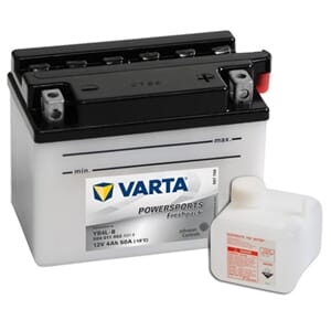 VARTA MC Batteri 12V 4AH 50CCA +høyre YB4L-B