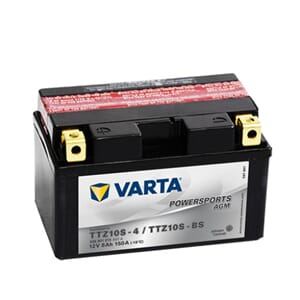 VARTA AGM MC Batteri 12V 8AH 150CCA +venstre TTZ10S-BS