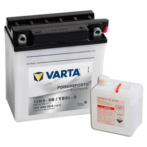 VARTA MC Batteri 12V 9AH 85CCA +høyre YB9L-B