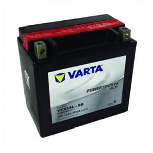 VARTA AGM MC Batteri 12V 12AH 200CCA +høyre YTX14L-BS