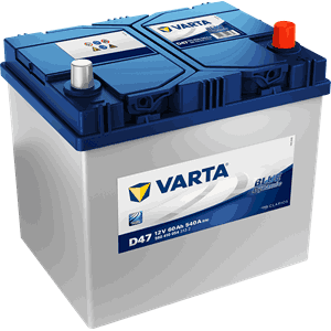 VARTA Blue Dynamic Batteri 12V 60AH 540CCA +høyre D47