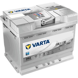 VARTA Silver Dynamic AGM Batteri 12V 60AH 680CCA +høyre D52