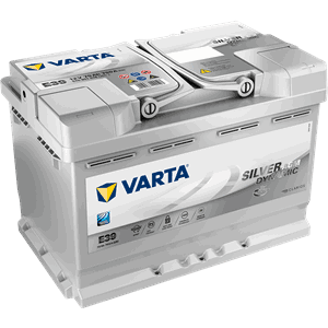 VARTA Silver Dynamic AGM Batteri 12V 70AH 760CCA +høyre E39