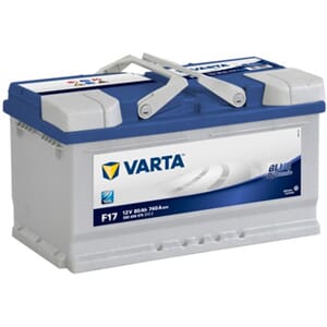 VARTA Blue Dynamic Batteri 12V 80AH 740CCA +høyre F17