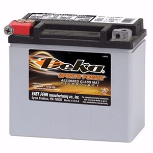 DEKA MC Batteri 12V 12AH 180CCA +venstre
