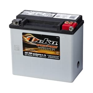 DEKA MC Batteri 12V 14AH 220CCA +høyre