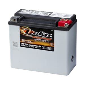 DEKA MC Batteri 12V 17,5AH 310CCA +høyre