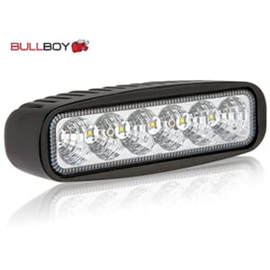 ARBEIDS/RYGGELYS LED BULLBOY 18W 1440lm