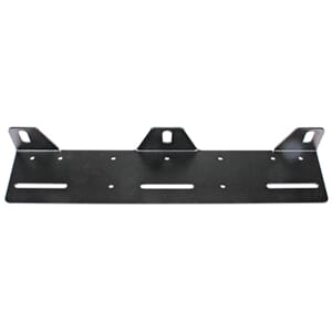 Skiltbrakett for 3 stk ekstralys, HD, Sort