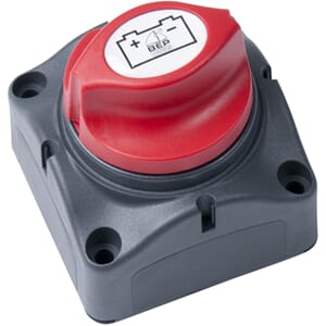BEP Batteri Hovedbryter - Utenpå montering 275A 48V