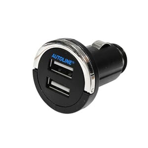 LADER  2X USB 12-24V 2,4A