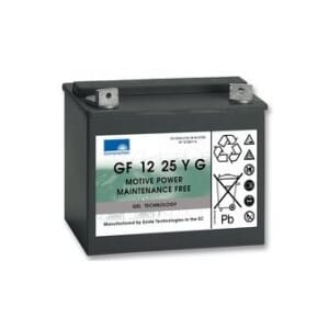 SONNENSCHEIN GEL Batteri 12V 25AH +venstre
