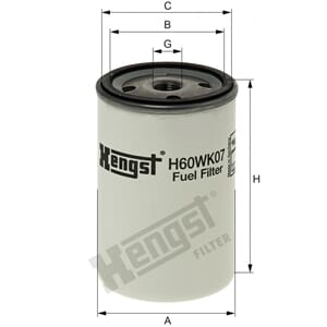 VOLVO PENTA DRIVSTOFFILTER (10) KAD 42-43 AD41-42 3588378