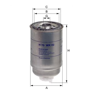 VOLVO PENTA  DRIVSTOFF FILTER (10) KAD42 MED TAPPING