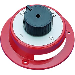Batterivelger 230A  0.  1.  2.  1+2
