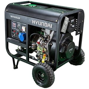 HYUNDAI DHY6000LEK Strømaggregat 5300W - El. start - Diesel