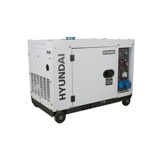 HYUNDAI DHY8600SE Strømaggregat 6300W - El.Start, Forvarming