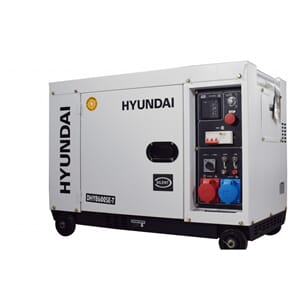 HYUNDAI DHY8600SE-T Strømaggregat 7900W - El. start - Diesel