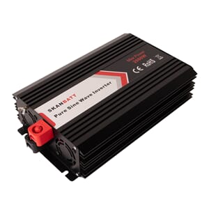 SKANBATT Inverter 12V 2000W  Ren Sinus m/Fj.kontroll