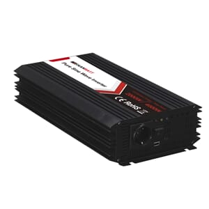 SKANBATT Inverter 24V 2000W (4000W) Ren Sinus m/Fj.kontroll