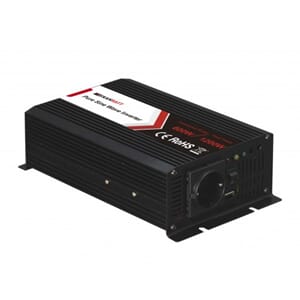 SKANBATT Inverter 24V 600W (1200W) Ren Sinus