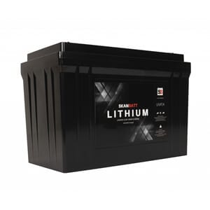SKANBATT Lithium Batteri 12V 100AH 150A BMS