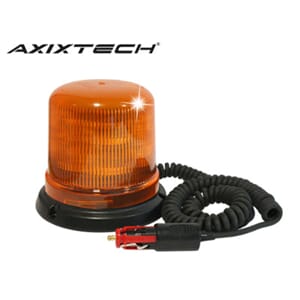 LED VARSELLYS BLINK Ø142 m/magnet og sigarettplugg 12-24V