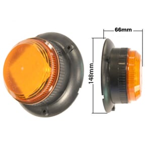 VARSELLYS LED RUND orange 10-30V